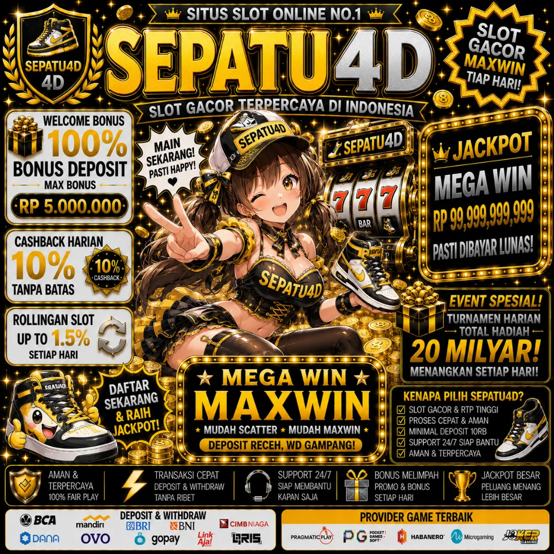 SEPATU4D Banner